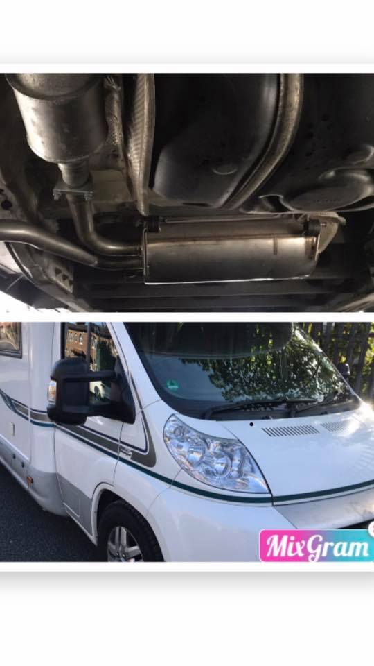 Motorhome exhaust Bradford
